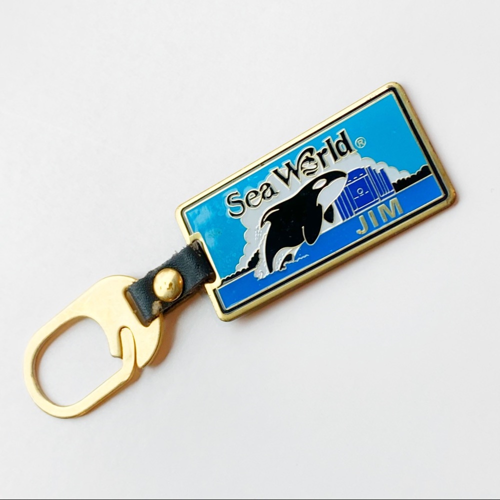 SEA WORLD Personalized JIM🎄Vintage Ornament key